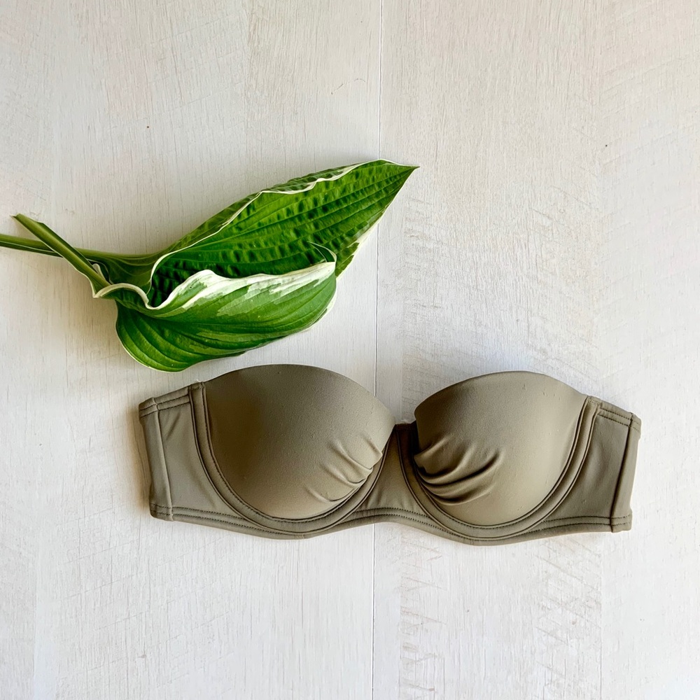 Taupe Bikini Top